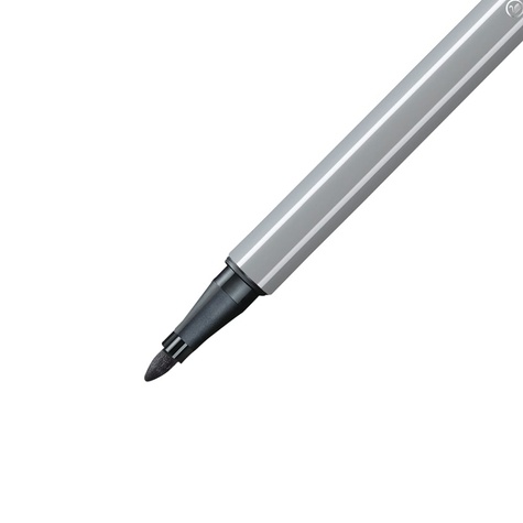 Stylo feutre STABILO Pen 68 - Gris moyen 68/95 pour dessin et écriture