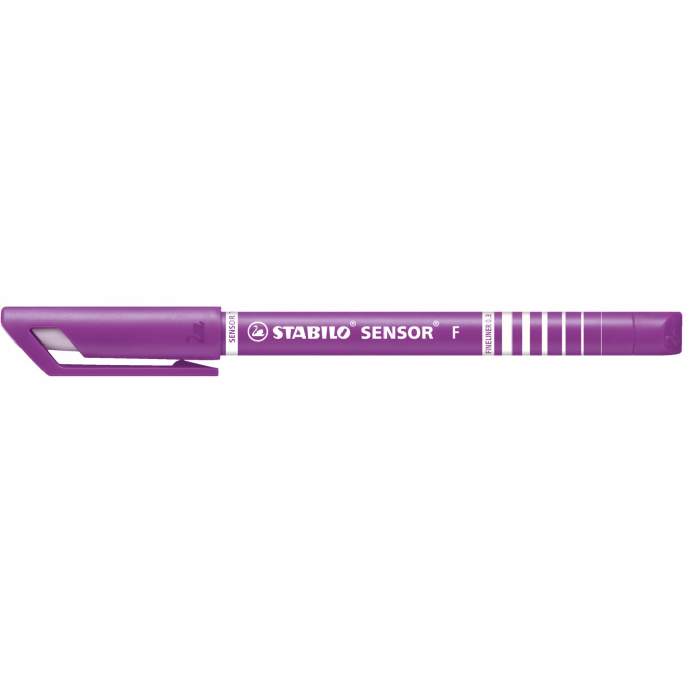 Feutre fin Stabilo SENSOR Violet 189/58 - Pointe fine 0.3mm flexible pour écriture et dessin