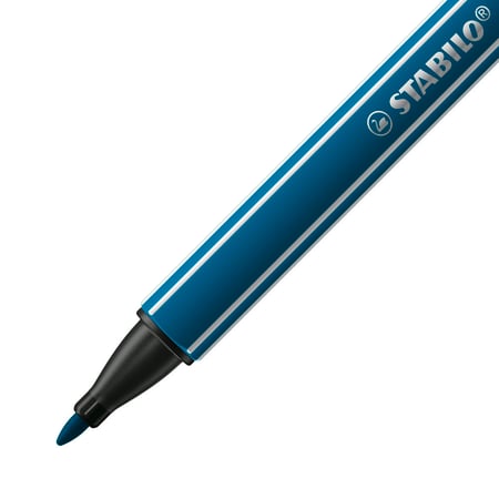 Stylo-feutre STABILO PointMax - Bleu Vert 488/51 - Pointe Moyenne pour Écriture et Dessin