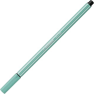 Feutre dessin STABILO Pen 68 - Vert opaline 68/12 Pointe moyenne 1mm pour loisirs créatifs et bureau
