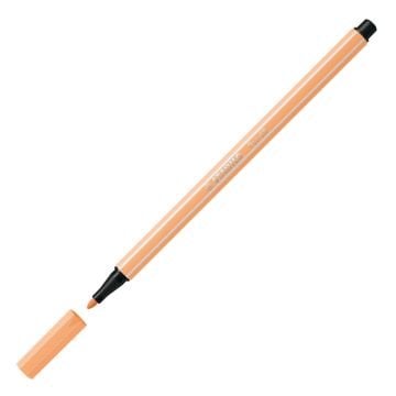 Stylo feutre dessin STABILO Pen 68 - Lot de 3 - Orange clair - Pointe moyenne 1,0 mm - Pour loisirs créatifs