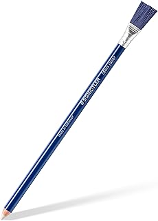 Crayon Gomme Staedtler Mars Rasor 526 61 - Gomme avec Brosse Intégrée pour Dessin et Croquis