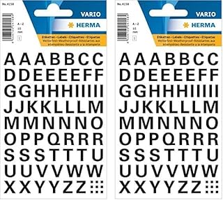 Lettres autocollantes Ki Sign - 10 mm, Majuscules, A à Z