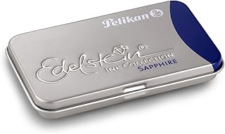 Cartouches d'encre longues Pelikan Edelstein Bleu Sapphire x6 - Haute capacité pour stylos-plume
