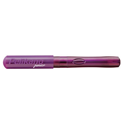 Stylo plume Pelikano Junior P68 Gaucher - Violet transparent - Pour écriture scolaire et loisirs créatifs