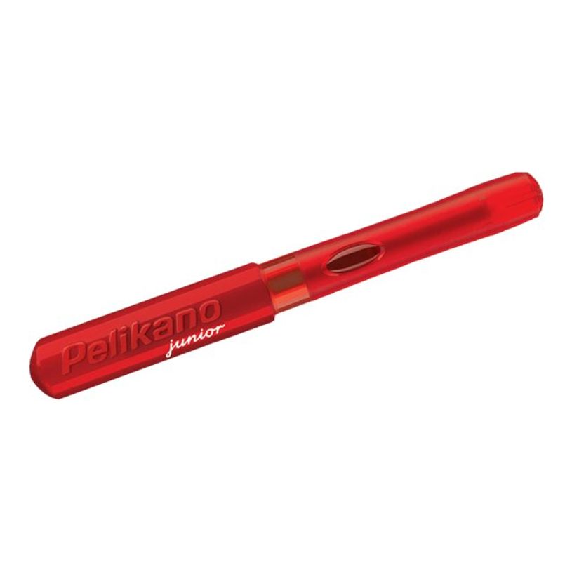 Stylo à encre Pelikan Junior P67 Gaucher Rouge translucide - Pour enfants écriture scolaire apprentissage