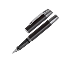 Stylo plume ONLINE Campus II 0.5mm 61177/3D - Soft Black pour écriture précise et fluide
