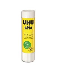 Bâton de colle UHU Stic blanc 8.2g - Colle solide pour papier et carton en loisirs créatifs