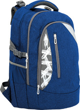 Cartable EBERHARD FABER X-Style - Sac à dos scolaire bleu jean pour école et organisation rentrée