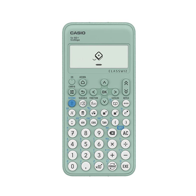 Calculatrice scientifique Casio FX-92+ collège Classwiz - fonctions avancées pour collège 