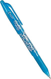 Stylo roller Pilot FRIXION BALL 07 - Effaçable, Capuchon, Turquoise, Pour écriture précise