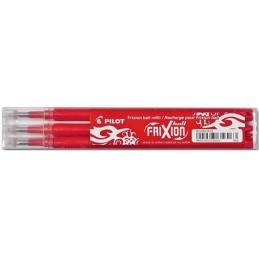Recharge Stylo Pilot FRIXION BALL 05 Rouge - Effaçable 0.5mm pour Écriture Précise et Dessin