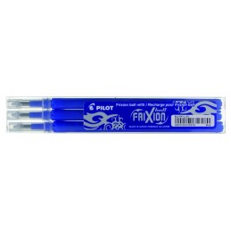 Recharge Stylo Pilot FRIXION BALL 07 Bleu - Encre Effaçable 0.7 mm pour Stylo Roller