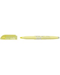 Surligneur Pilot FRIXION LIGHT SOFT Jaune Pastel - Effaçable, Idéal pour Bureau et Études