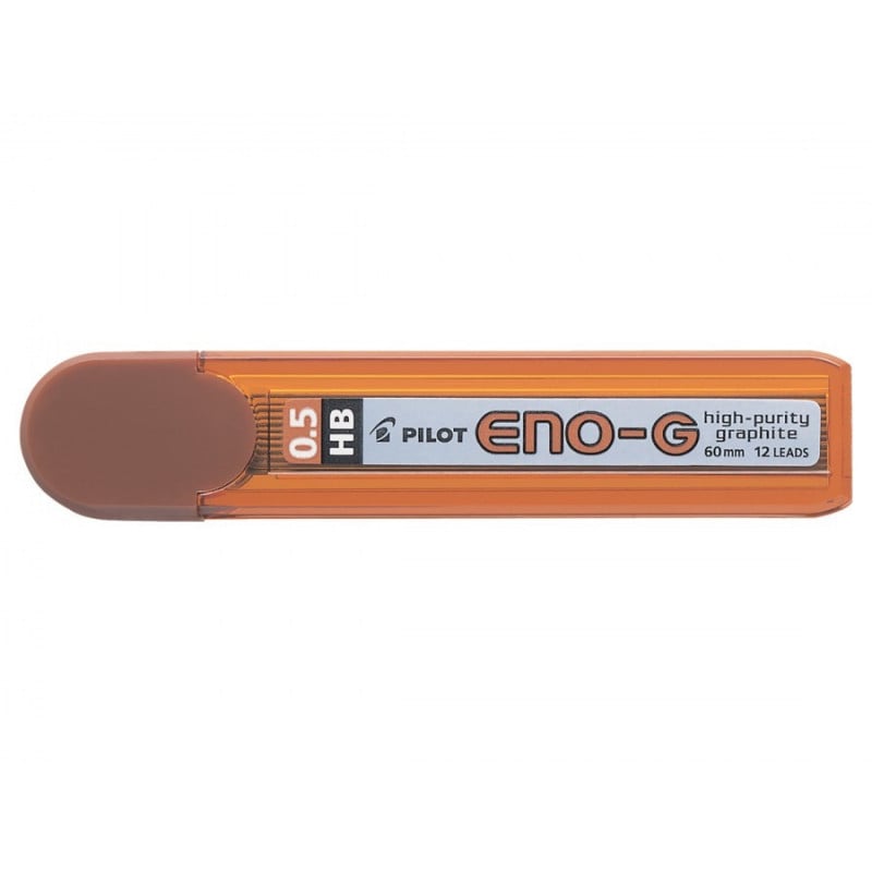 Mines HB ENO-G Pilot - Lot de 12 - Pointe fine 0.5 mm pour porte-mine