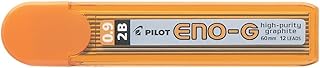Etui de 12 mines Pilot NEO XU ENO-G - 0,9 mm 2B 60mm Qualité Très Résistante pour Porte-Mine