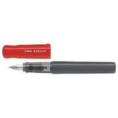Stylo plume Pilot Kakuno ROUGE - apprentissage écriture scolaire pour enfants et débutants