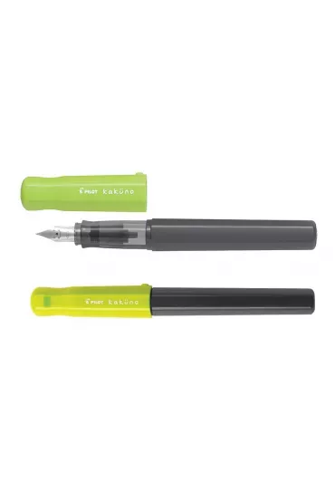 Stylo plume Pilot Kakuno vert clair - Stalówka Medium pour écriture scolaire et bureau