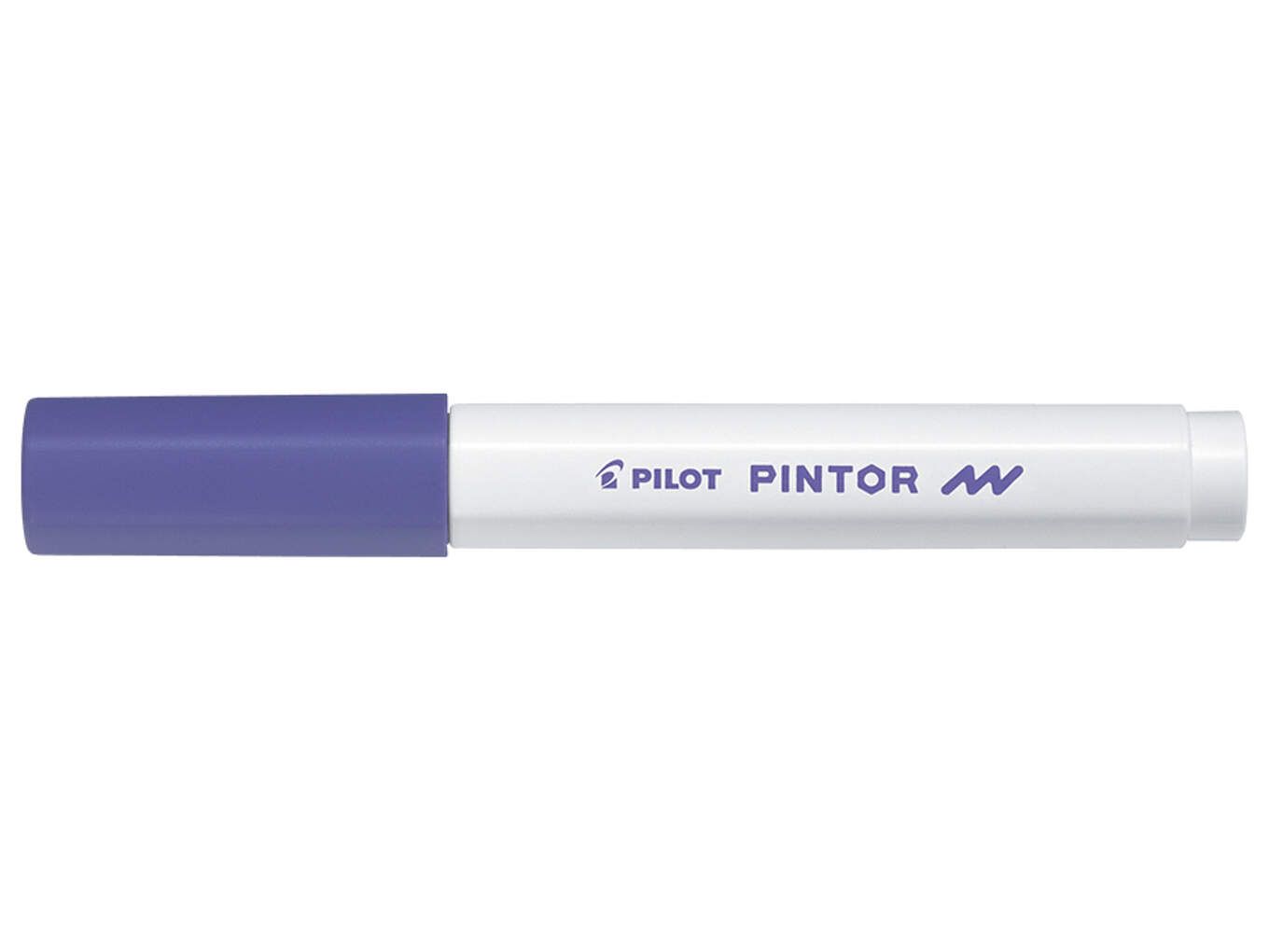 Marqueur peinture Pilot Pintor - Pointe fine 1.0 mm Violet, encre opaque pour toutes surfaces