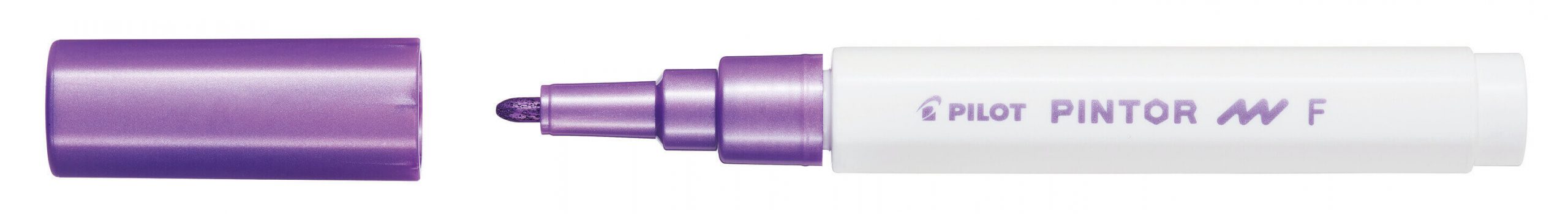 Marqueur à pointe fine Pilot Pintor Violet métal - Feutre peinture multi-supports 1,0 mm pour loisirs créatifs