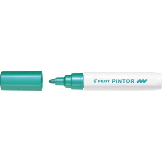 Marqueur Pilot Pintor Medium Vert Métal - Pointe 1,4 mm  pour Dessin et Écriture Créative