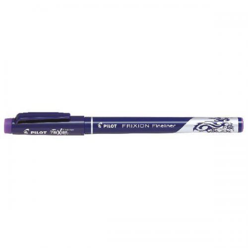 Feutre fin effaçable Pilot FriXion Violet PK12 - Stylo pour bureau et papeterie, écriture fluide