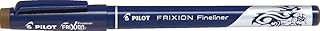 Feutre d'écriture FriXion Fineliner - Brun Pointe Fine - Pour dessin et écriture précise