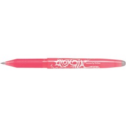 Stylo roller Pilot FRIXION BALL 07 - Capuchon Effaçable Rose corail pour écriture fluide et correction facile