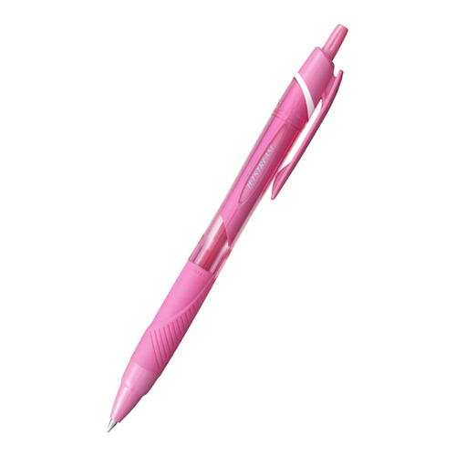Stylo roller Uniball JETSTREAM Mix SXN-150C B  0.7mm - Encre gel rose bébé pour écriture fluide et rapide