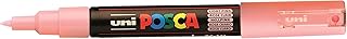 Marqueur POSCA PC1MC Rose Clair - Pointe conique extra-fine 0,7-1mm pour dessin et écriture