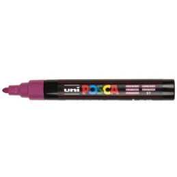Marqueur à pigment Posca PC-5M RR - Framboise Moyen 1.8/2.5mm pour Art et Design