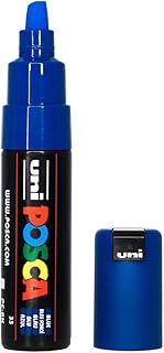 Marqueur à pigment Posca PC-17K BF - Bleu foncé Extra large pour arts graphiques et loisirs créatifs 15mm