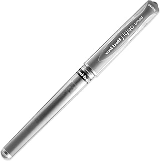 Stylo roller Uniball SIGNO BROAD UM-153 BR - Encre gel Or pour écriture fluide et précise