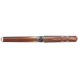 Stylo roller Uniball SIGNO BROAD UM-153 BR - Encre gel bronze pour écriture fluide et précise