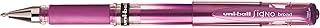 Stylo Roller Uniball SIGNO Broad UM-153 VTM - Encre Gel Rose Métallique pour Écriture Créative