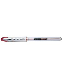 Stylo roller Uniball VISION ELITE UB-200 R - Rouge, Écriture fluide, Pour bureau et école