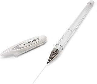 Stylo gel uni-ball Signo Fantastic - Pointe 0,7mm Blanc pour écriture moyenne