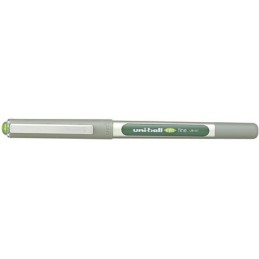 Stylo roller Uniball EYE FINE UB-157 VC - Vert clair, écriture fluide, compatible recharges Stabilo