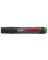 Marqueur permanent Uniball PROCKEY PM-122 V - Pointe ogive Vert pour surfaces multiples