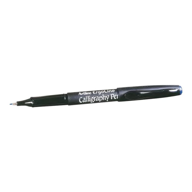 Marqueur permanent Artline Calligraphie - pointe 2MM noire - pour écriture précise et dessin artistique
