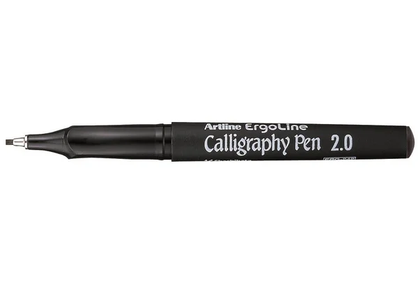 Marqueur permanent Artline Calligraphie - pointe 2MM noire - pour écriture précise et dessin artistique
