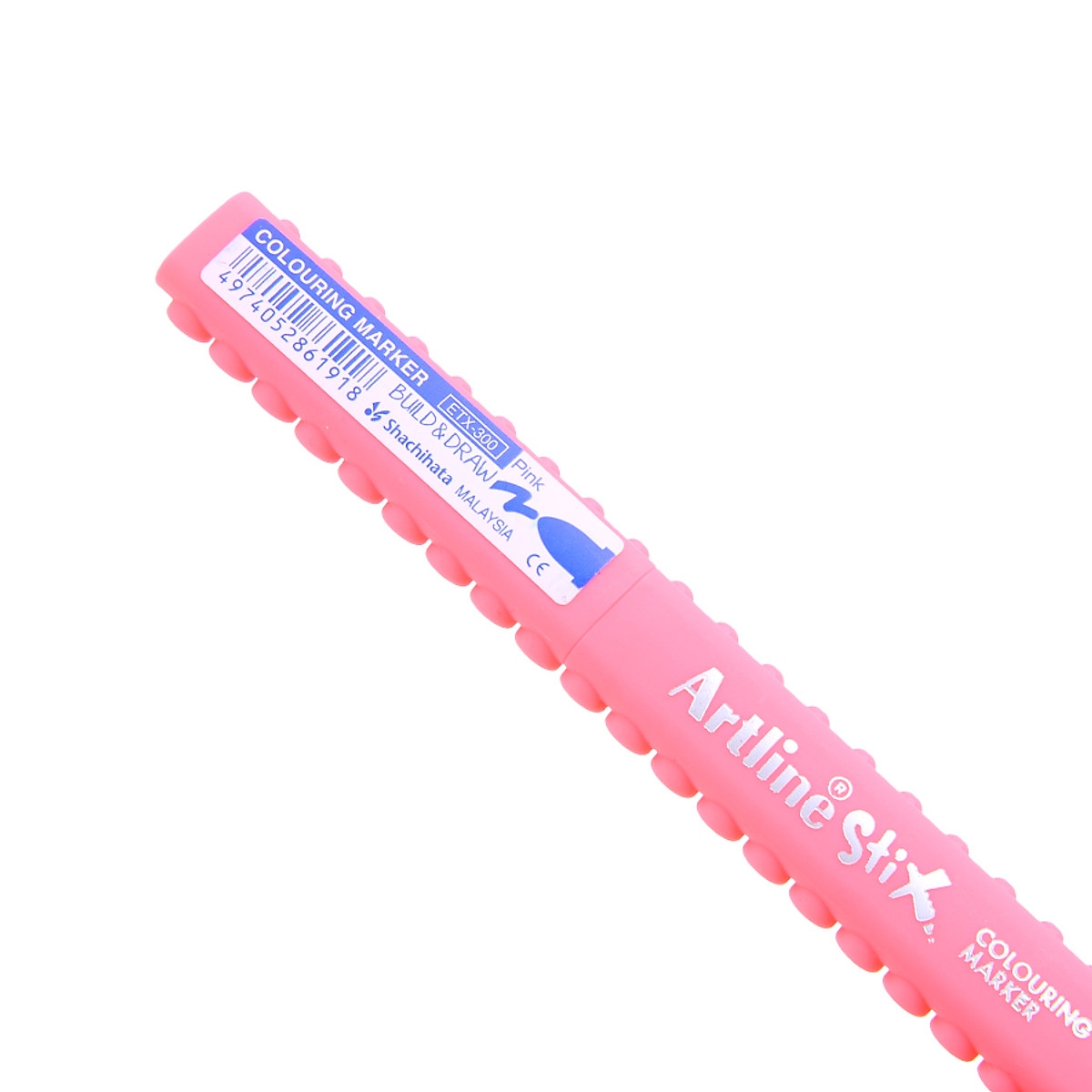 Marqueur pinceau Artline Stix Colouring Marker - Couleur Pink pour dessin et coloriage