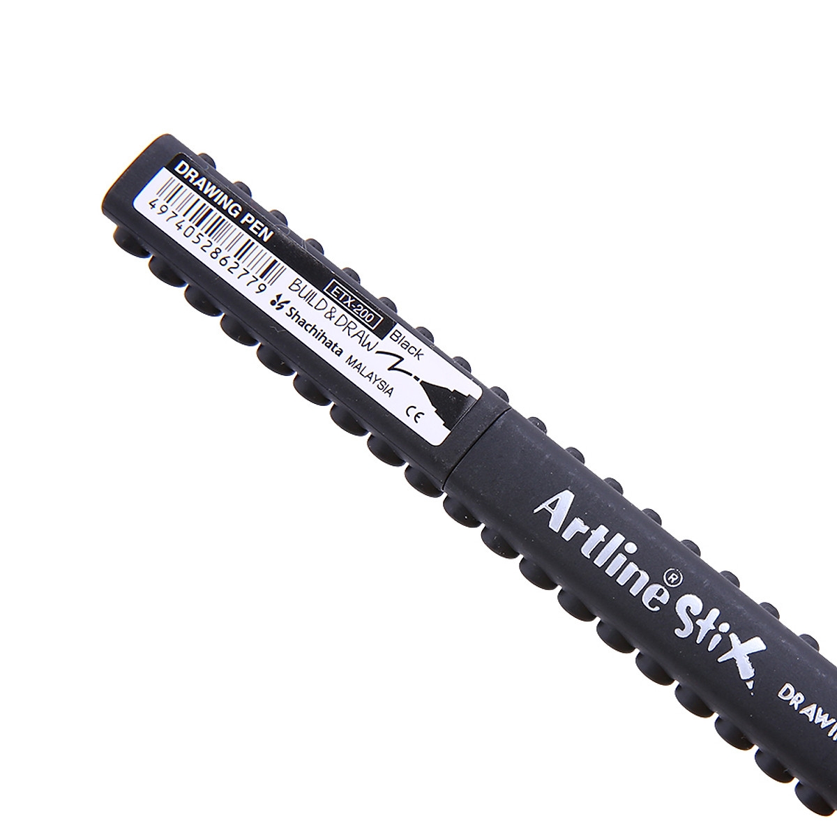 Marqueur pinceau Artline Stix Drawing Pen - Couleur Black pour dessin et coloriage