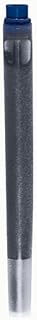 Cartouches d'Encre Standard Longues Parker Quink - Bleu/Noir (Étui de 5) pour Stylo Plume