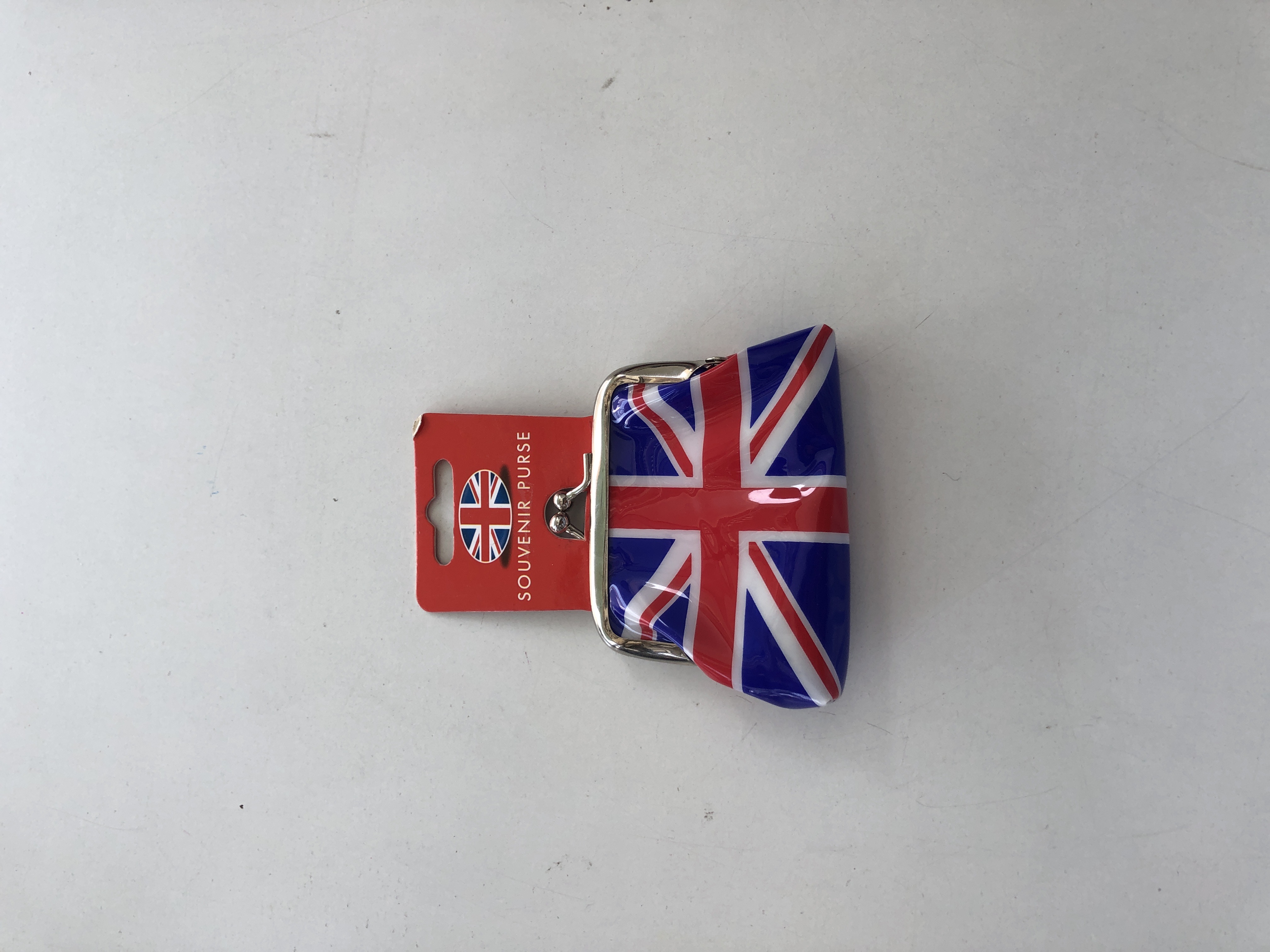 Porte-monnaie avec drapeau Angleterre - Accessoire de rangement pour monnaie et petits objets