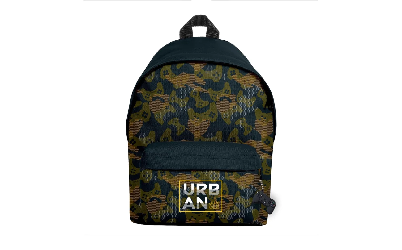 Sac à dos Urban Jungle 43 cm - Compartiment ordinateur, poches multiples pour école et bureau