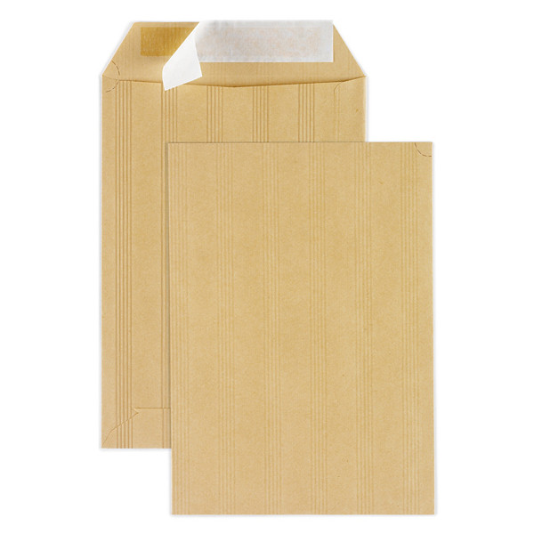 Enveloppe kraft C5 brune autocollante - 176x250 mm pour courrier bureau et expédition