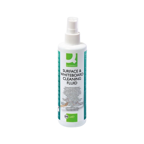 Spray nettoyant tableau blanc Q-CONNECT 250ml - Pour surfaces effaçables à sec et bureaux