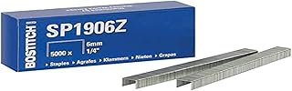 Agrafes BOSTITCH SP1906Z SP 19 1/4 - 6 mm galvanisées pour travaux de fixation