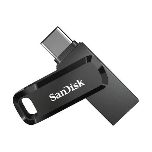 Clé USB SanDisk Ultra Dual Drive Go 128 Go - Connecteurs USB Type-C et Type-A réversibles pour Android, Tablettes, Mac, PC